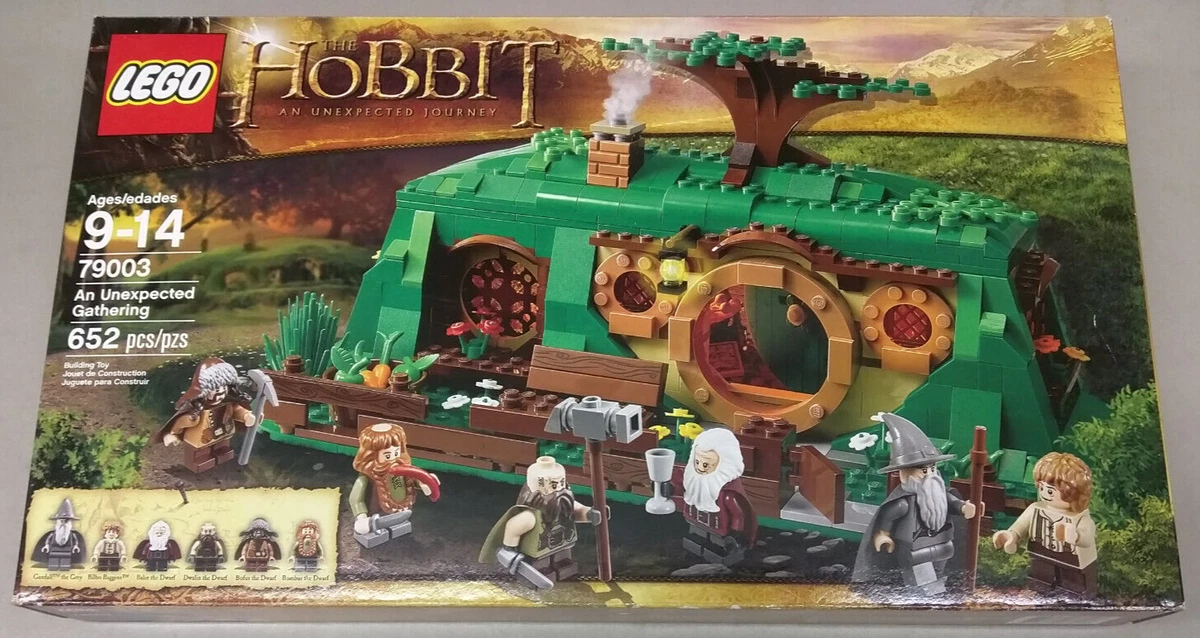 Lego hobbit online bilbo house