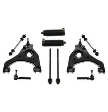 10 Pc Front Lower Control Arm Ball Joint Tierod for Silverado 1500 Sierra 1500