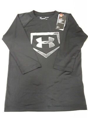 under armour 3 4 baseball shirt
