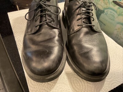 New Dunham Burlington Men\'s Black Leather Lace Shoes 8 4E Men main image 4