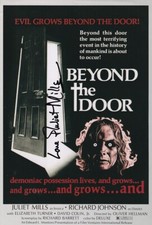 JULIET MILLS signed autograph 20x30cm BEYOND THE DOOR in person autograph COA