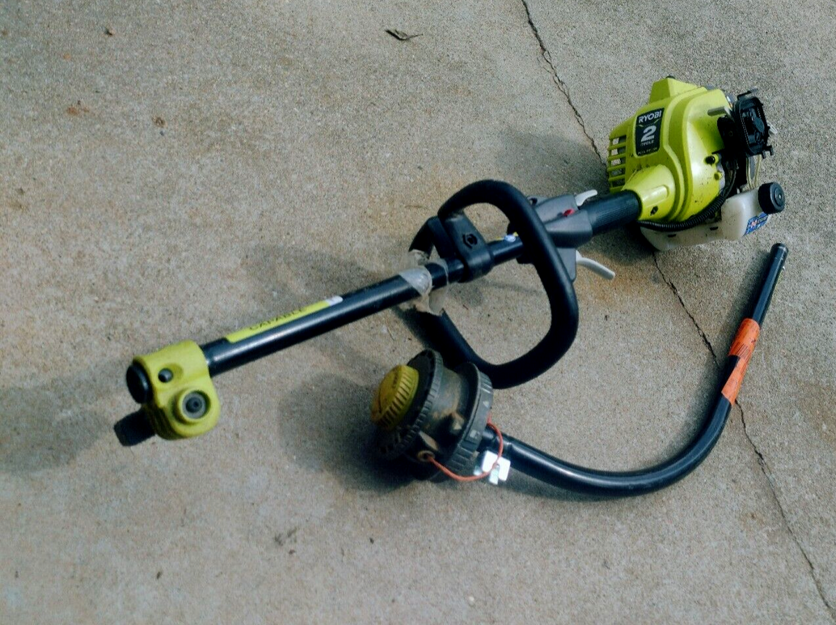 Parts - Ryobi 2-Cycle Curved Shaft Gas Trimmer - For Parts | eBay