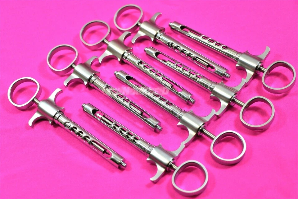 CYNAMED 10 GERMAN Dental Anesthetic Syringes Self-Aspirating 1.8mlCartridge Auto Passive