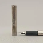 Aurora Hastil Sterling Silver Fountain Pen 14k  F Nib VTG Very RARE Collectible