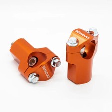 MOJO 52mm Tall Handlebar Mount Fit KTM Solid Mount Triple Clamp | KTM-BRMT52-ORG