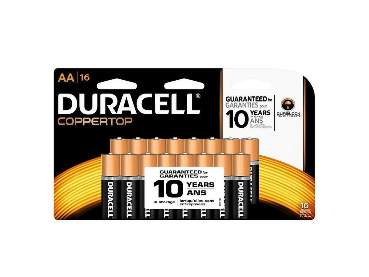 Duracell Coppertop Alkaline AA Batteries With POWER BOOST,, 41 OFF