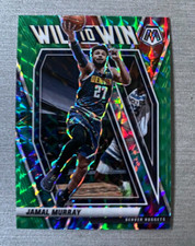 Jamal Murray 2020-21 Panini Mosaic Basketball GREEN PRIZM Will to Win Nuggets #7