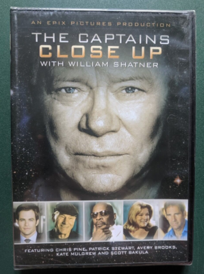 The Captains Close Up: W/ Bill Shatner--Star Trek (RARE DVD  