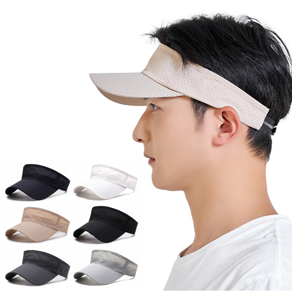 APL Cappellino Protettivo Cappello da Sole Visiera UV Cappellino Tennis Traspirante Vuoto Top 