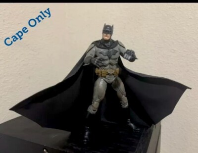 custom batman noel leather wired cape mcfarlane dc multiverse NOT FIGURE