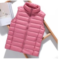 Women's Packable Puffer Vest Size & Color Variety Down Jack
