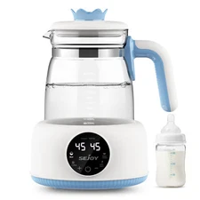 Sejoy Electric Kettle, 1.2L Fast Boiling Water Heater for Coffee or Tea Portable