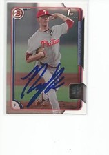 BAILEY FALTER Autographed Signed 2015 Bowman ROOKIE card Philadelphia Phillies