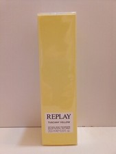 REPLAY TUSCANY YELLOW 6.8 oz / 200 ml EAU DE TOILETTE VEGAN SPRAY NEW IN BOX