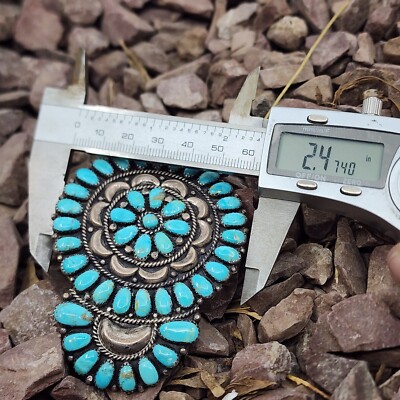 Juliana Williams & Martha Smiley Navajo Turquoise Petit Point Hair