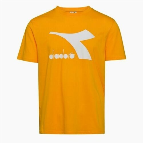 DIADORA Ss T-Shirt Big Logo Man Jersey Cotton Sport Solid Colour 102.177168 - Picture 4 of 15
