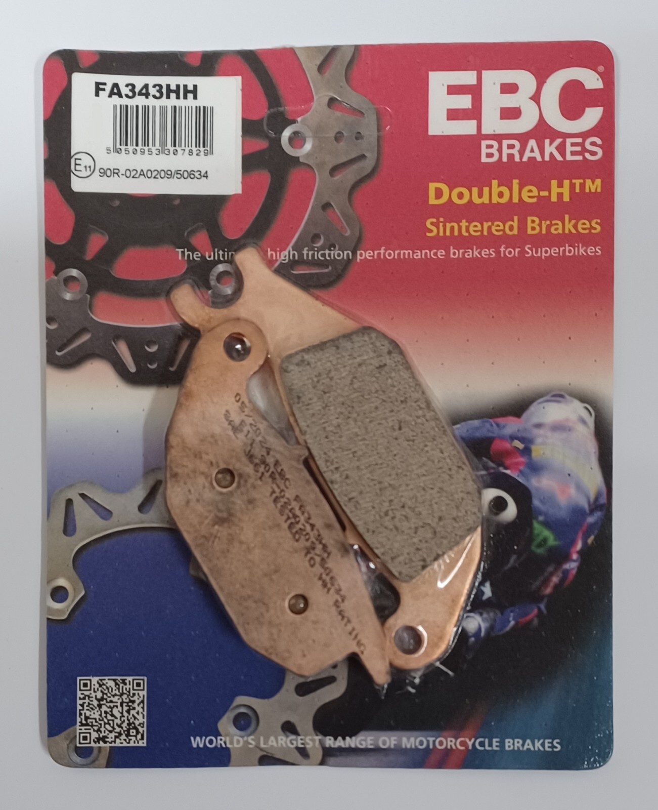 EBC Sintered REAR Disc Brake Pads Fits HONDA CBR125R (2004 to 2010)