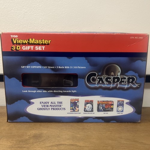 RARE VINTAGE 1994 VIEW MASTER CASPER MOVIE GIFT SET TYCO 3D VIEWER NEW - Picture 5 of 7