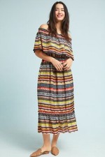 $228    Anthropologie Peyton Silk Dress SIZE S NEW NWT small