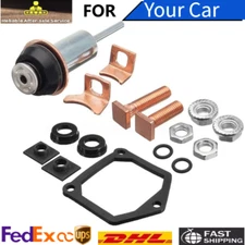 Starter Solenoid Repair Rebuild Kit Plunger Contacts Set For Toyota Subaru Honda