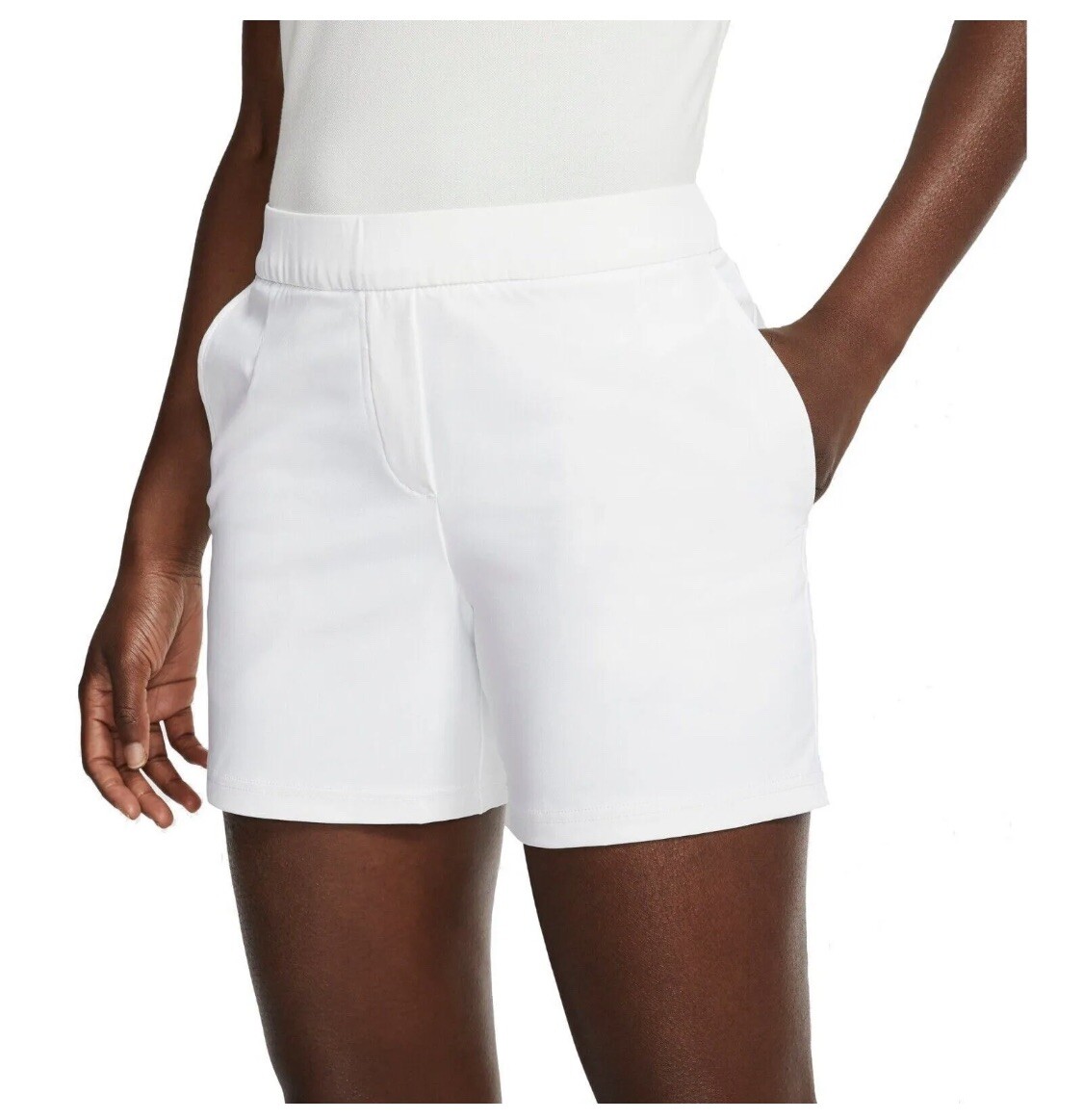 Nike Womens Golf Shorts Flex Victory 5” White Size 2XL XXL BV0171-100 New  NWT | eBay