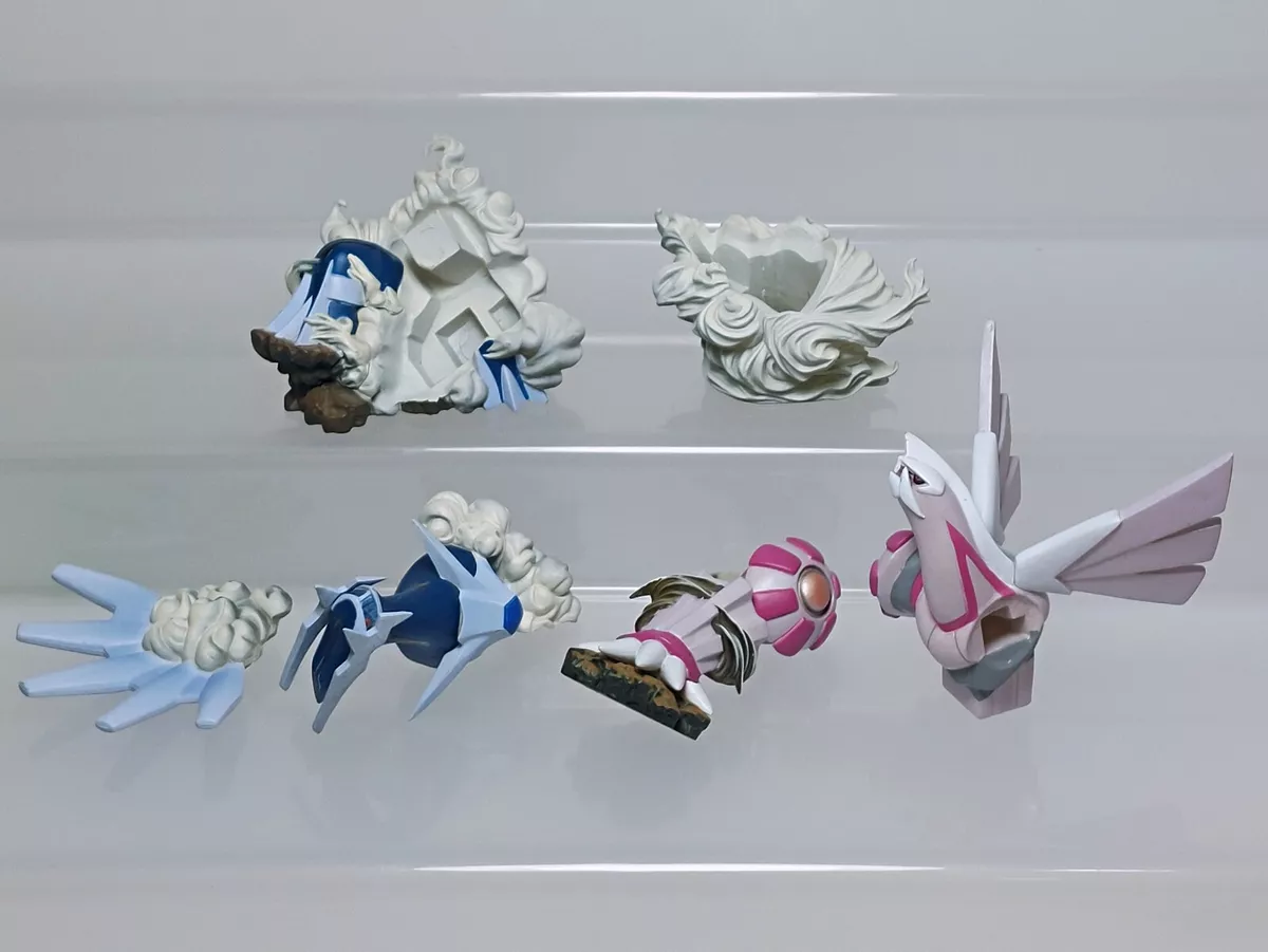 Dialga Palkia Pokemon Preorder Bonus Figure Kaiyodo Toy Japan H08 2.25-2.4in