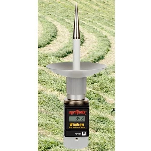 Agratronix Windrow – Tester Portatile Umidità Fieno – Misurazione 13-70% Per Andane
