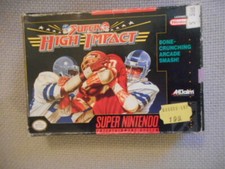 ebay® Auktion 134349666212 | SUPER HIGH IMPACT für SUPER NINTENDO - UNBESPIELT - ULTRARAR!! Thumbnail of ebay® auction 134349666212 | SUPER HIGH IMPACT für SUPER NINTENDO - UNBESPIELT - ULTRARAR!!