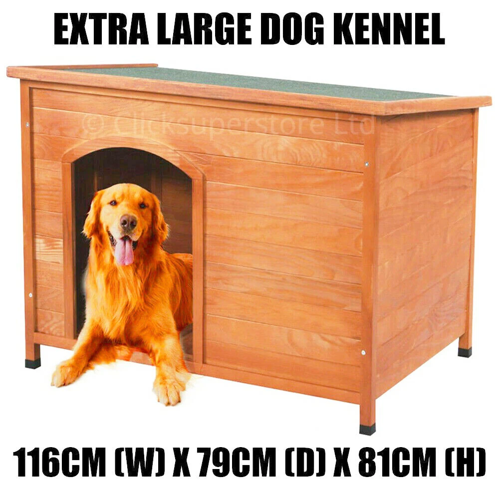 Extra Large Dog Kennel Kennels House Shelter With Removable Roof