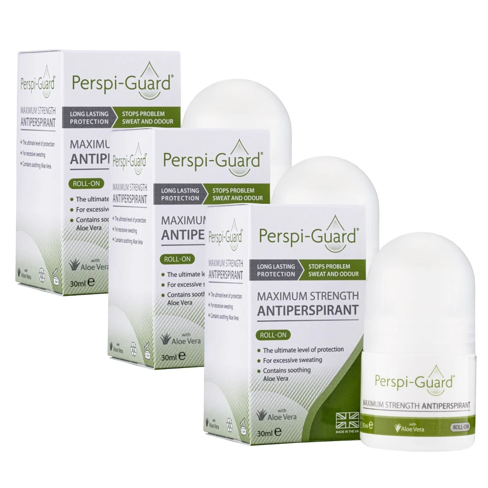 Perspi-Guard® Maximum Strength Antiperspirant Roll-On 30ml TRIPLE PACK