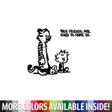 Calvin and Hobbes Friends Vinyl Decal Sticker for Laptop Macbook Car Window Wall