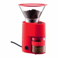 Bodum Bistro Electric Coffee Grinder - Red Bodum Bistro Electric Coffee Grinder - Red
