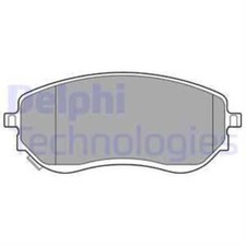 DELPHI Bremsbeläge Bremsbelegsatz vorne für Mercedes-Benz X-Klasse