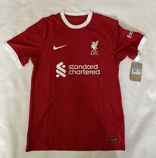 Nike 23/24 Liverpool Authentic Match Home Jersey Size Medium Mens DX2618-688 