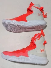 Under Armour  Flow Ace  Volleyball 3027083 101 woman white/pink shoes  Brand New