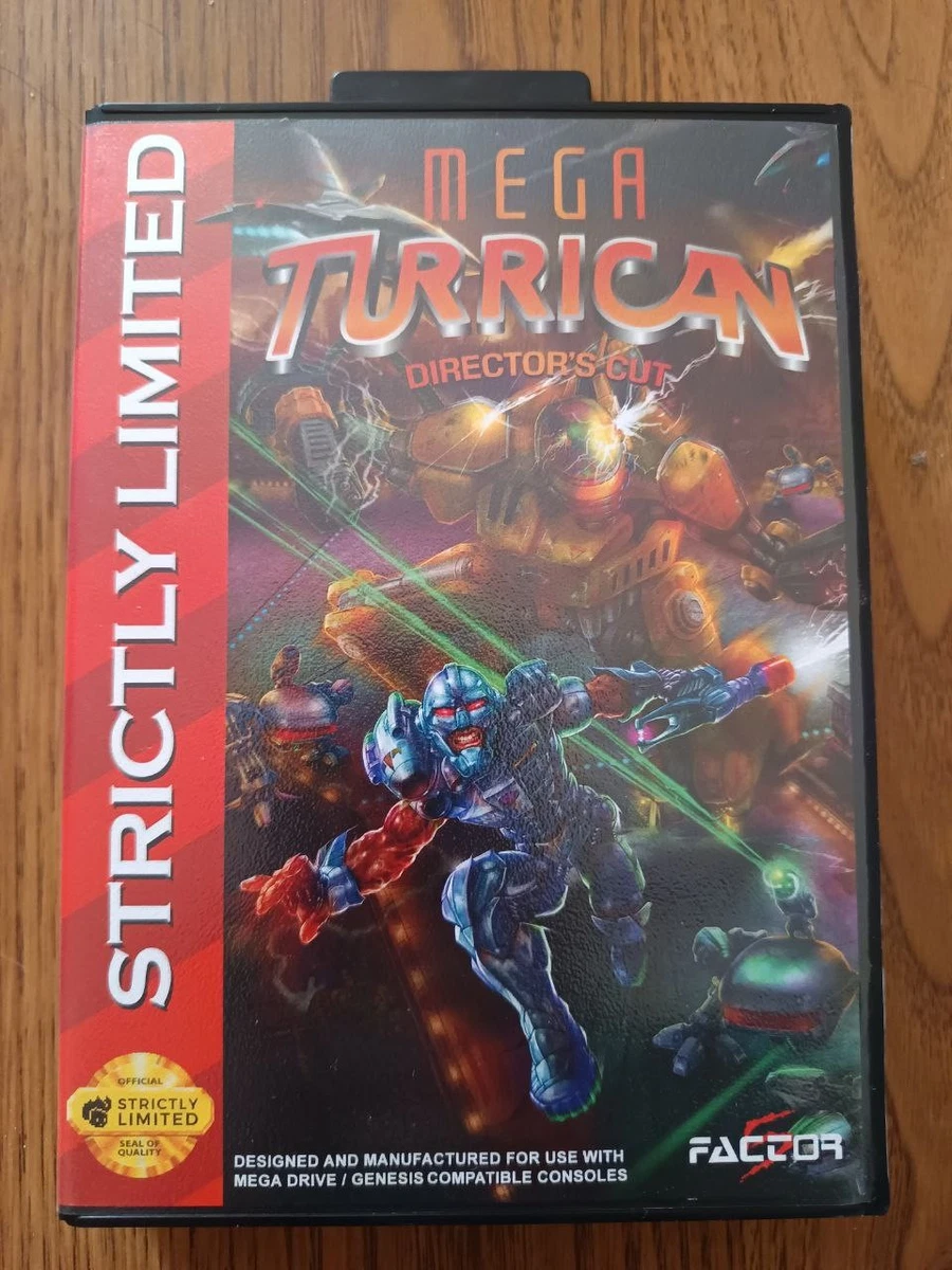 Turrican (Anthology) aluminium plate / art card - Strictly Limited