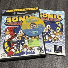Sonic Mega Collection - Nintendo GameCube (2002) Player's Choice Complete CIB