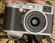 For Fujifilm FinePix X Series X100 12.3MP Digital Camera 4x Optical Zoom Silver