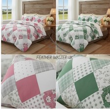 Eloise Bloom Elegant Floral Bedding Set Polycotton Duvet Cover with Pillowcases