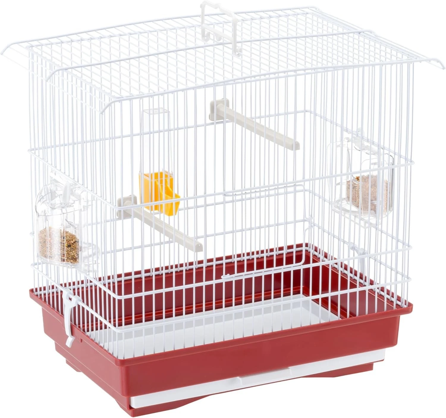 Ferplast Cage for Canaries and Small Exotic Birds GIUSY Rectangular Bird Cage,