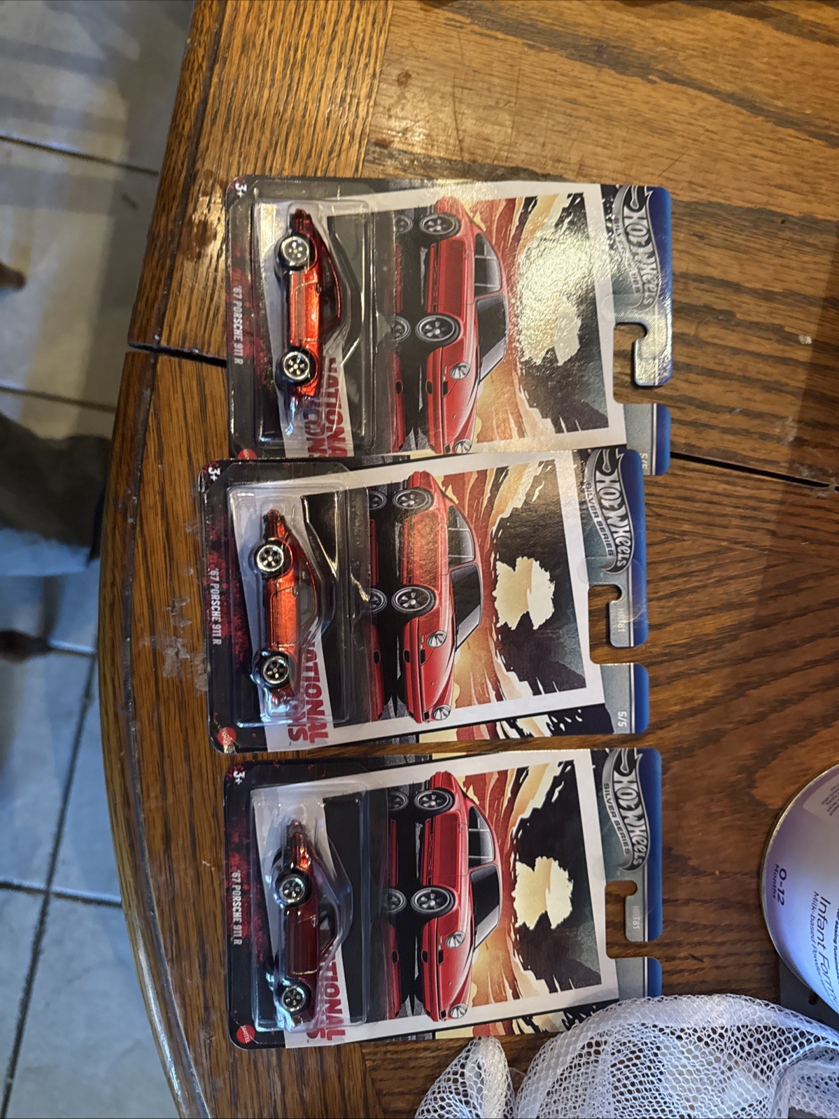 Hot Wheels Silver Series Chase Car Porsche 911 R '67 National Icons -new-