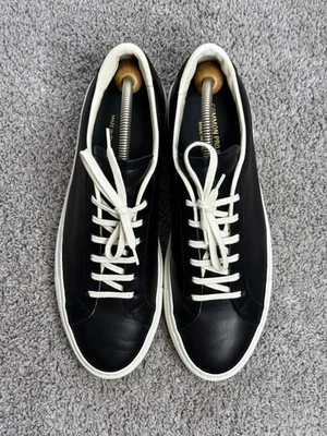 Common Projects Achilles Low Black White Sneakers 2390 43 US 10 Made In Italy - Image 1 of 4