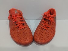 Botas de fútbol sala Adidas X 16.4 FG zapatos talla US 5 naranja