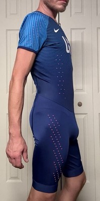 Men's Nike Pro Elite Team USA Track & Field Speed Suit - Very Rare