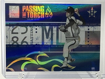 2005 Donruss Elite Passing Torch Blue #PT-24, NOLAN RYAN /1000, Houston Astros
