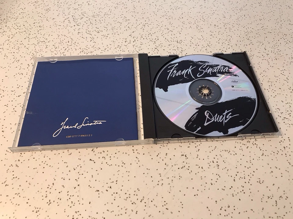 Frank Sinatra Duets Cd  1993  Capitol Records  CDP 0777 7 89611 2   VG Condition Foto 3 de 4