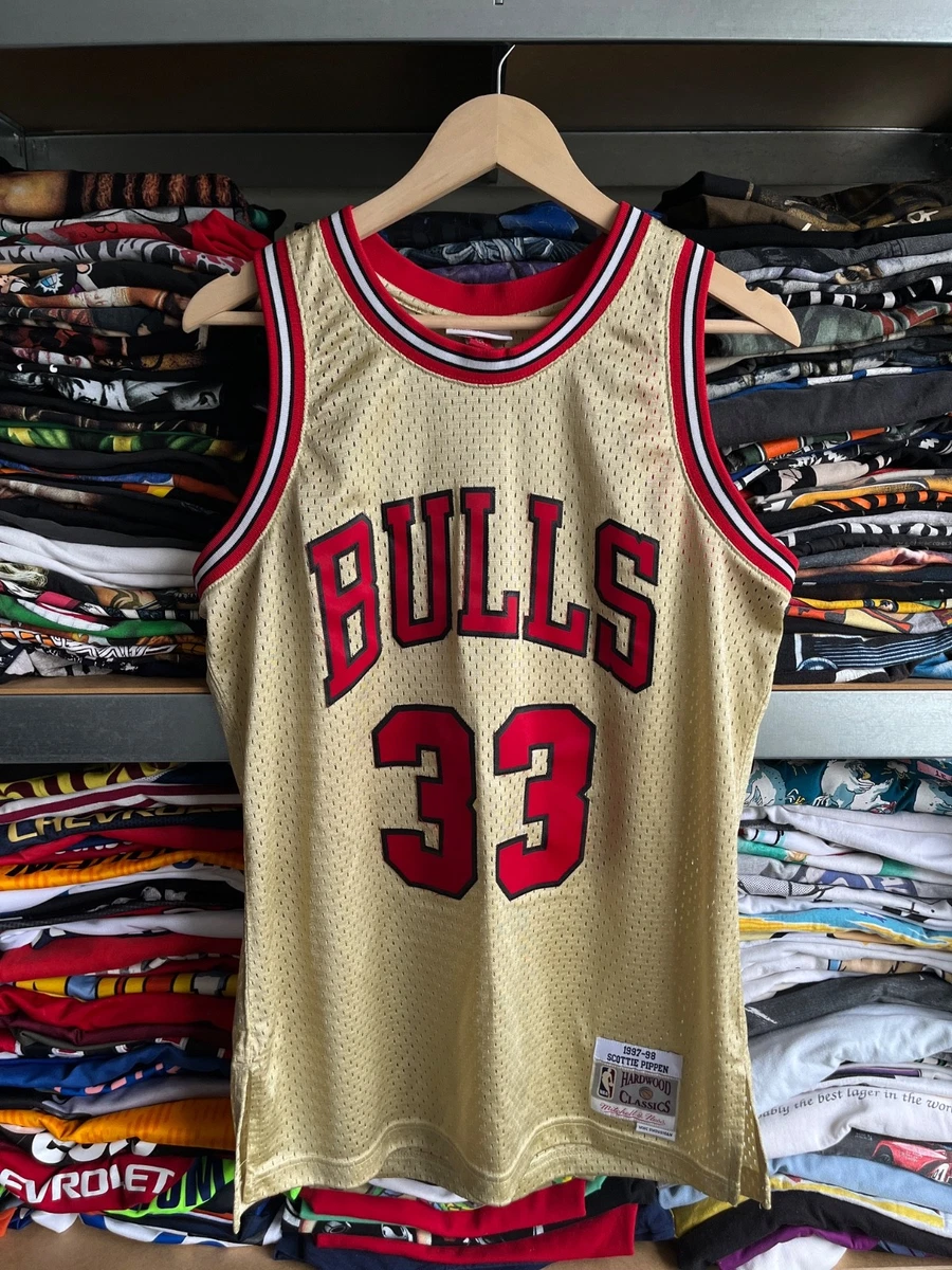 Scottie Pippen Gold NBA Jerseys for sale | eBay