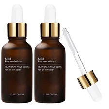 2 Pack Hydrating Clinical Formulations Rejuvenate Face Serum For Deep Skin Care