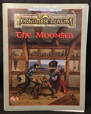 AD&D ~ Forgotten Realms ~ The Moonsea ~ W/Map ~ 1995 ~ VGC ~ OEJ