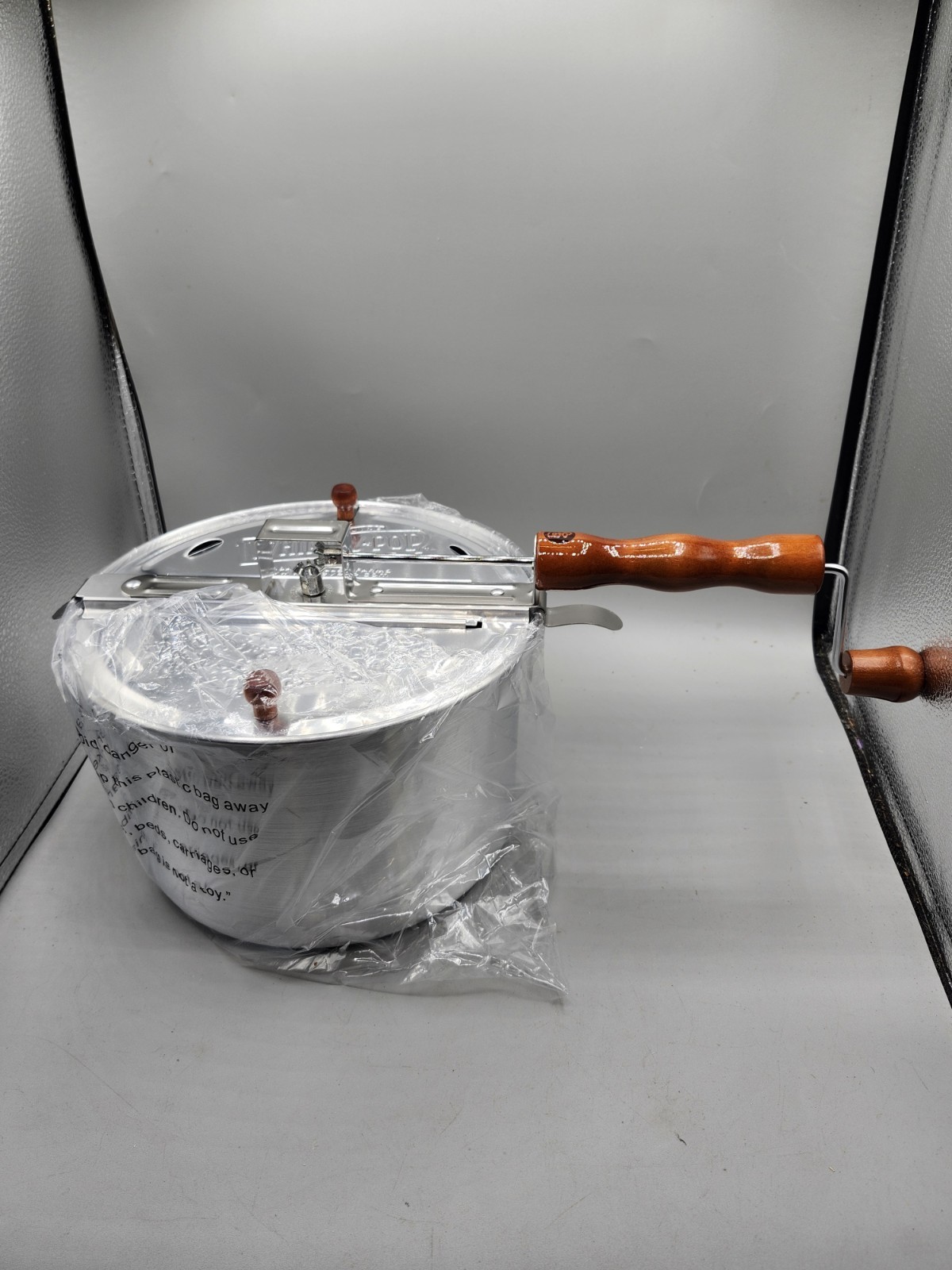 Wabash Valley Farms The Original Whirley Pop 3 Minute Gourmet Popcorn Popper 6Qt